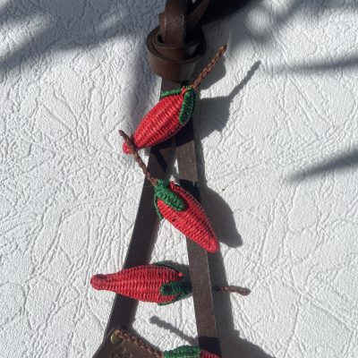 Charms Chili-Anh&auml;nger aus Toquilla-Stroh